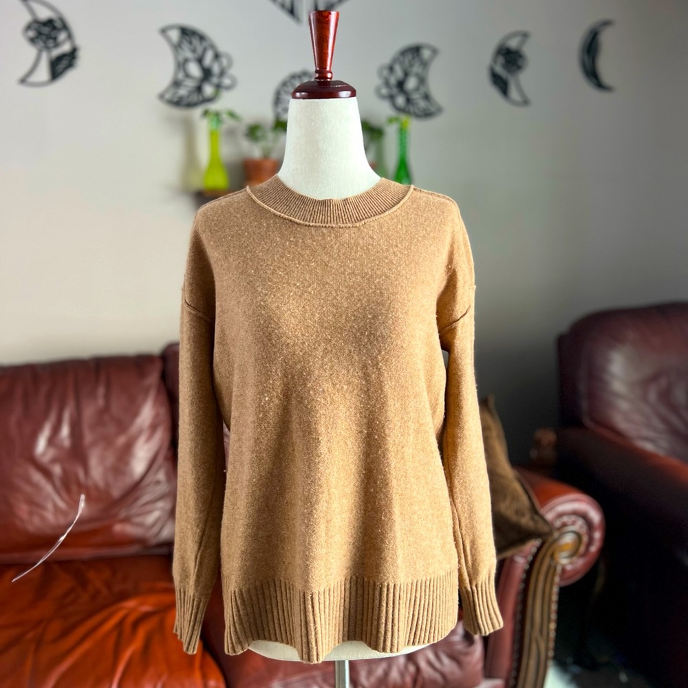 Anthropologie Pilcro Camel Knit Sweater – Women's Size XS
